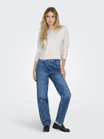 ONLY - Camiseta en blanco