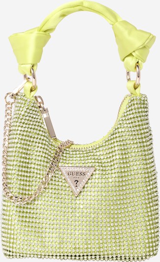 GUESS Τσάντα χειρός 'Lua' σε κίτρινο / διαφανές, Άποψη προϊόντος