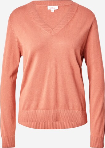 s.Oliver Sweater in Orange: front