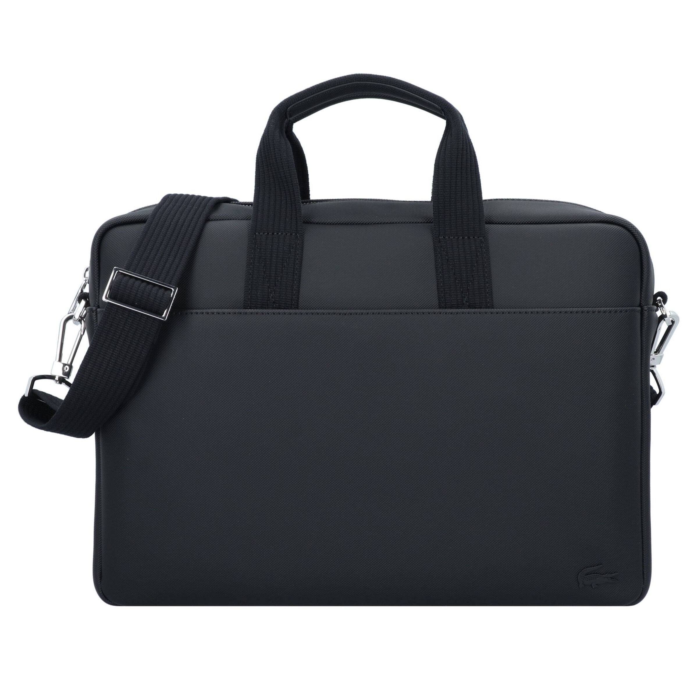 LACOSTE Laptop Bag Classic in Black ABOUT YOU