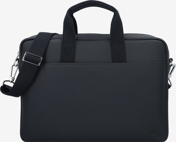 LACOSTE Laptoptas in Zwart: voorkant