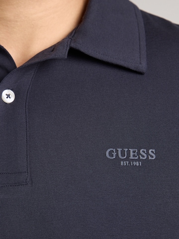 GUESS Shirt 'ESSENTIAL' in Blauw