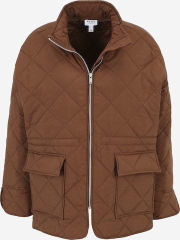 Aware Between-Season Jacket 'VAL' in Brown: front