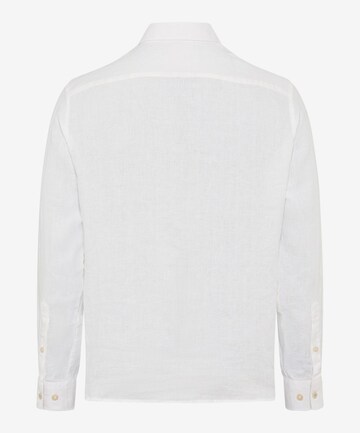 BRAX Regular fit Button Up Shirt 'DIRK' in White
