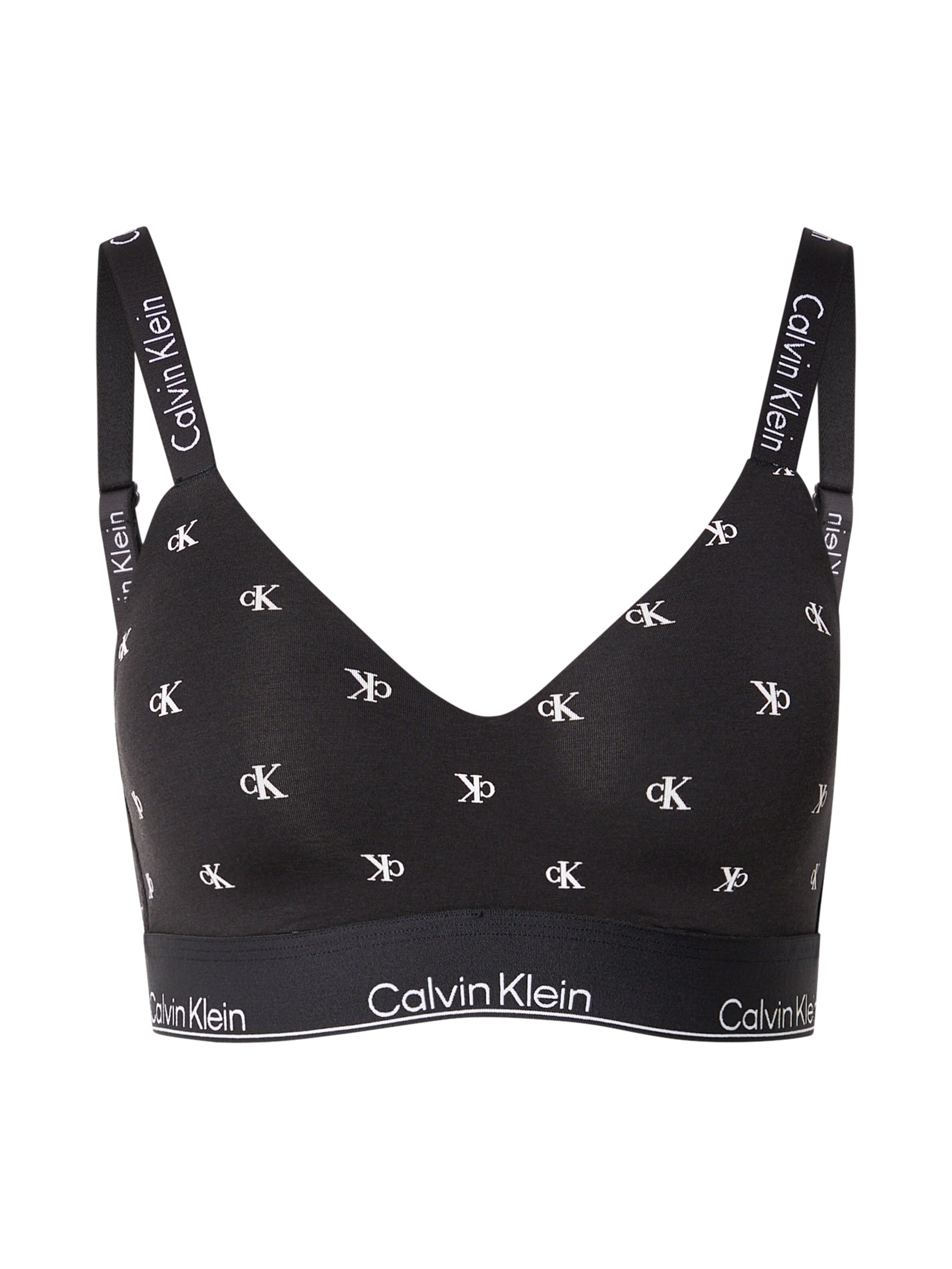 Calvin Klein Underwear Bustier Nedrček | črna barva: sprednja stran