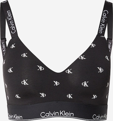 Calvin Klein Underwear Bustier Nedrček | črna barva: sprednja stran