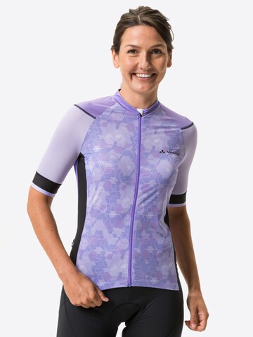 VAUDE Trikot 'Furka' in Lila: Vorderseite