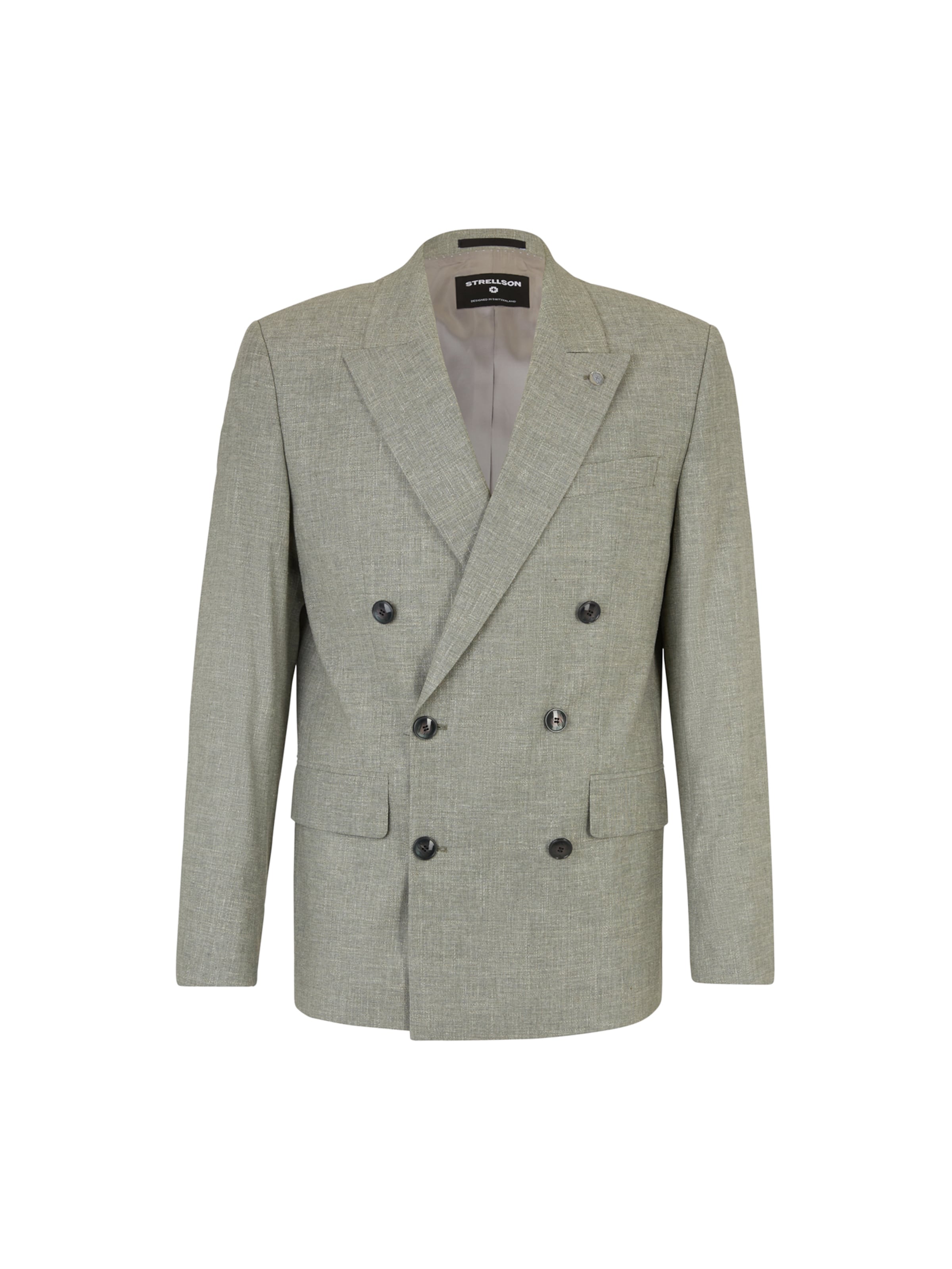 STRELLSON Slim fit Colbert 'Ashton' in Groen: voorkant