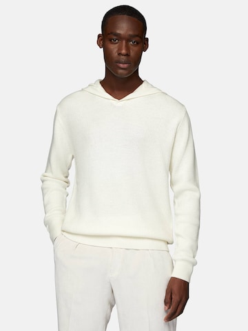 Boggi Milano Pullover in Weiß: Vorderseite