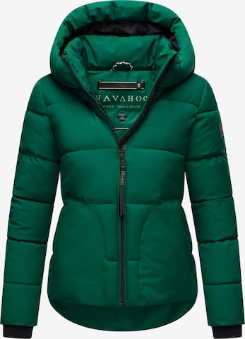 NAVAHOOZimska jakna 'Lachperle XIV' - zelena boja: prednji dio