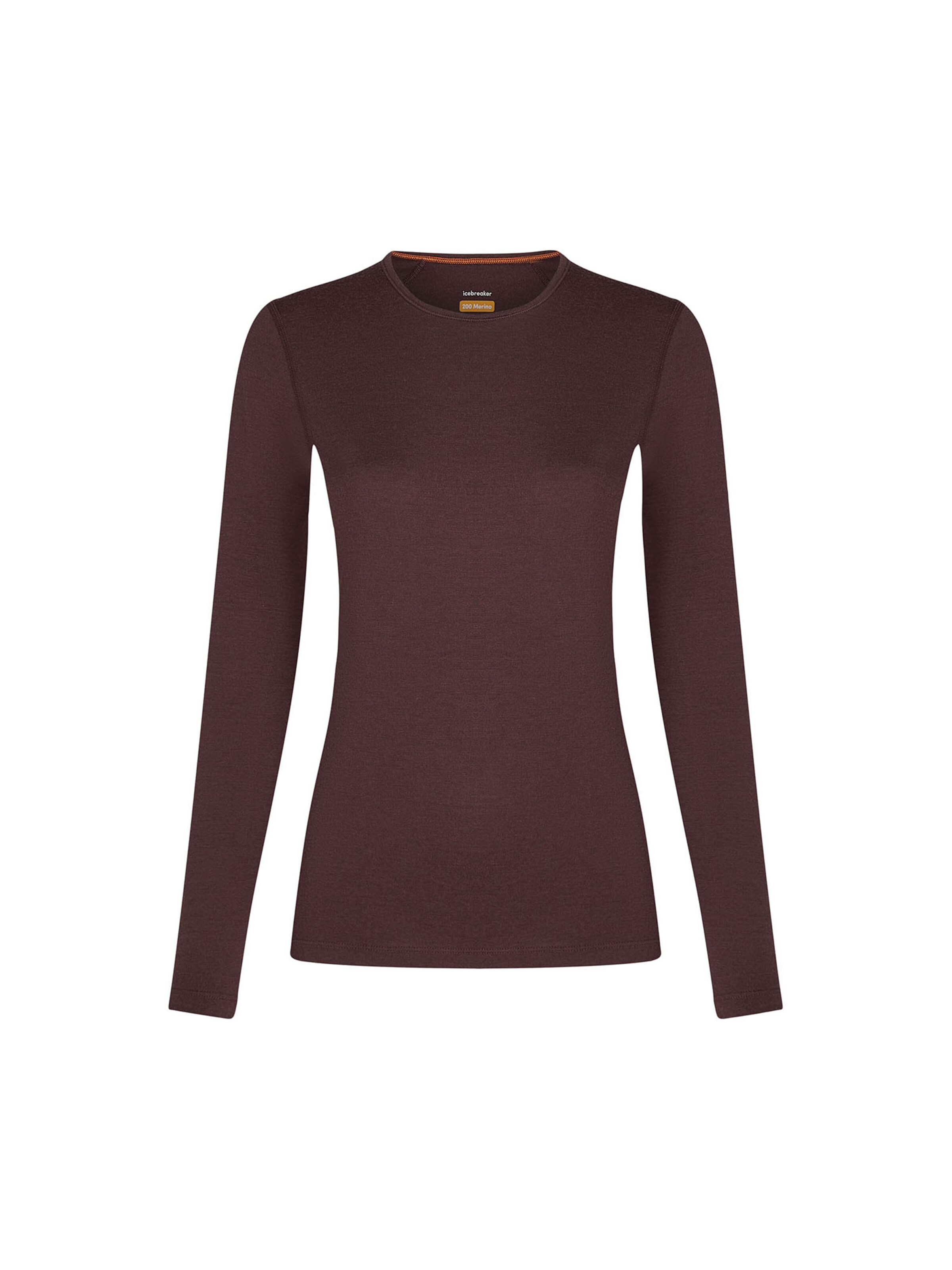 ICEBREAKER Funktionsbluse 'Oasis' i brun: forside