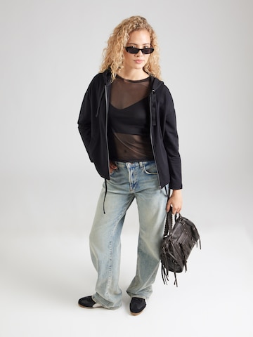 Soccx Sweatjacka i svart