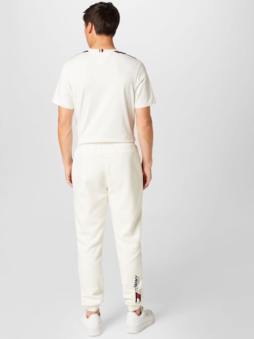 TOMMY HILFIGER Tapered Trousers in White