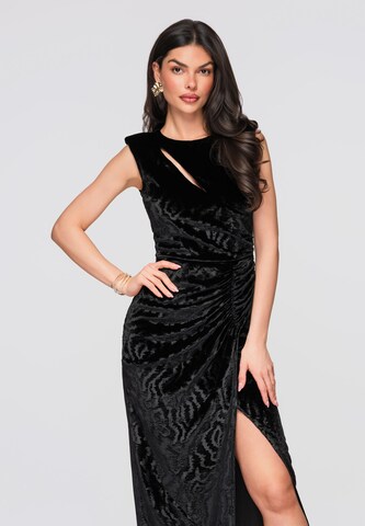 Robe de soirée Ombre en noir
