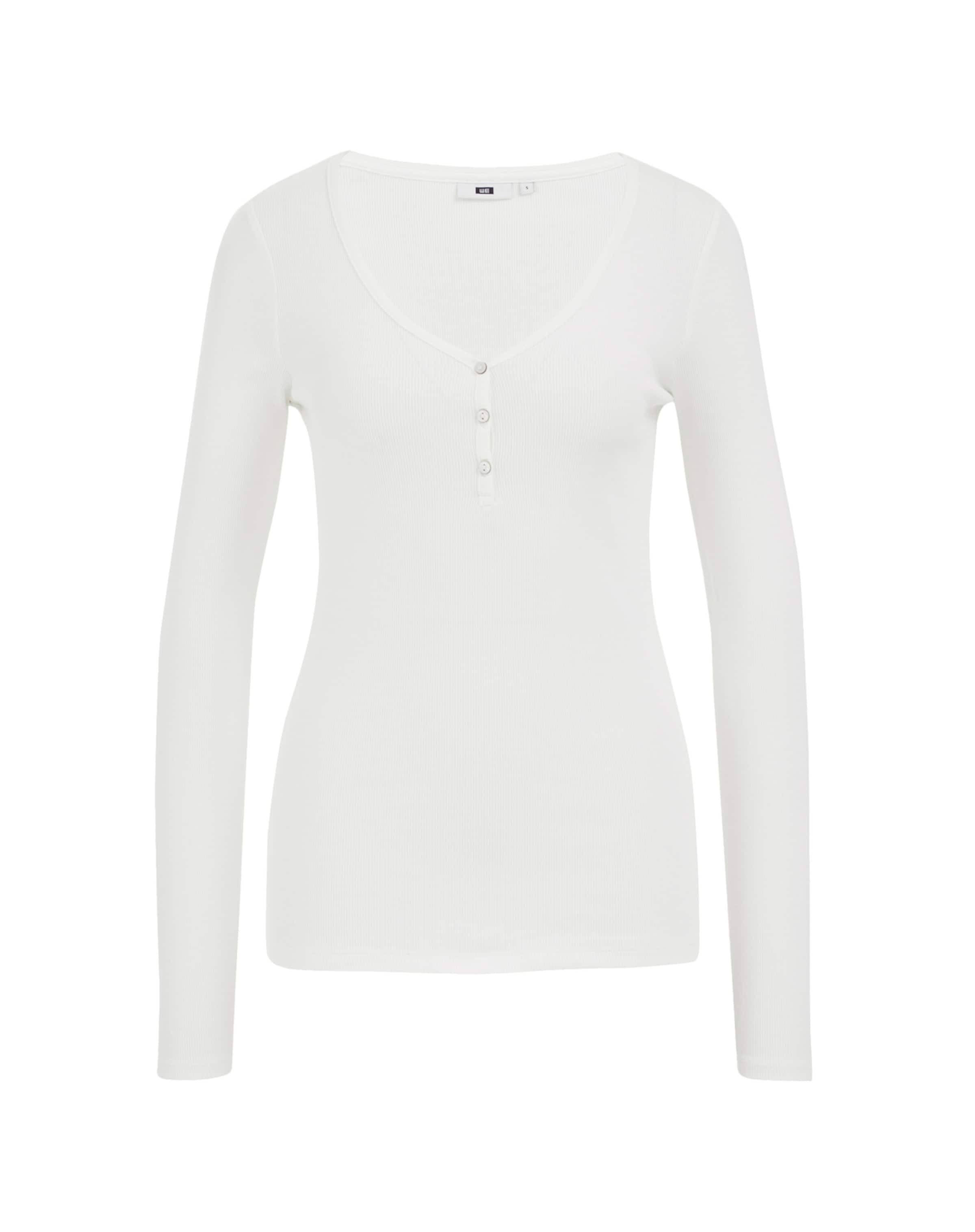 WE Fashion Tričko – bílá: přední strana