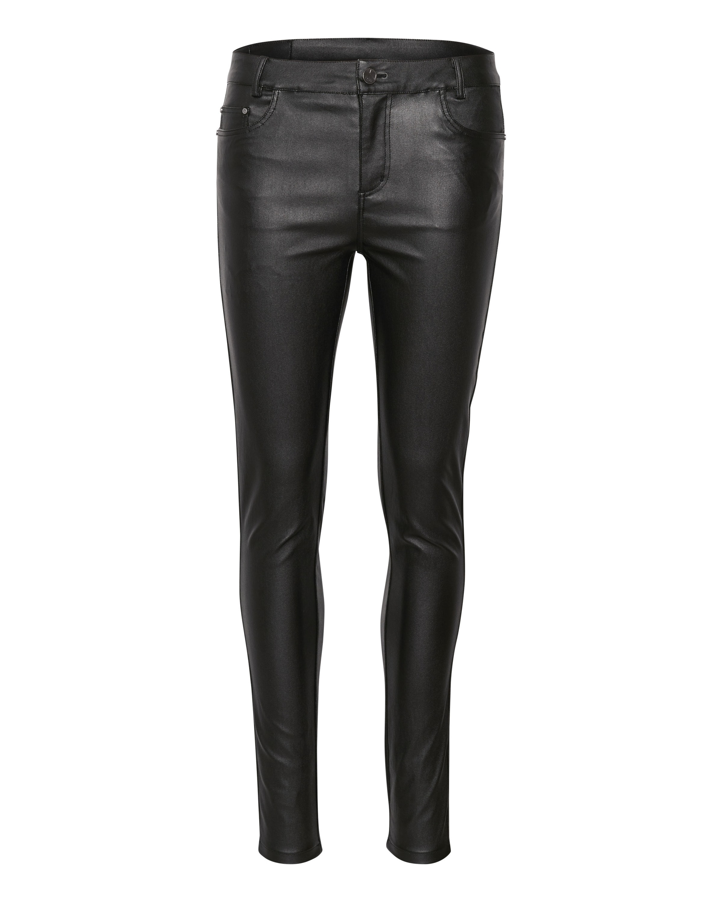 Kaffe Slimfit Jeans in Schwarz: Vorderseite