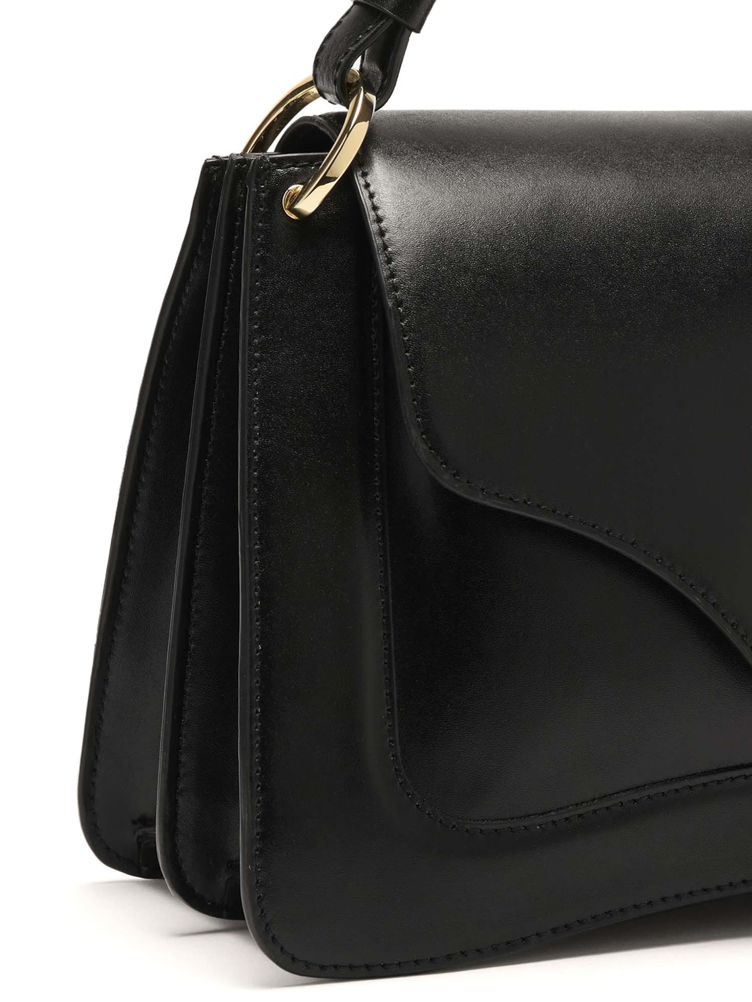 Coccinelle Handtasche 'Coccinelle C-Me Calf Handbag Calf Smooth Leather'‌‌‌‌‌‌‌ in Schwarz