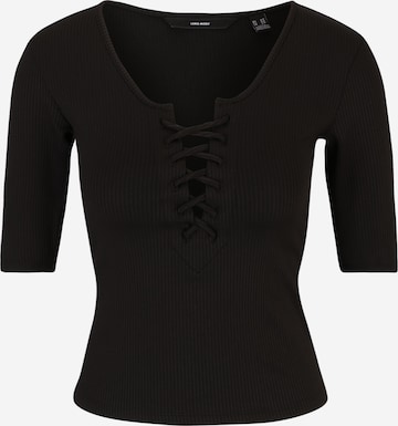 Vero Moda Petite - Camisa 'Riva' em preto: frente