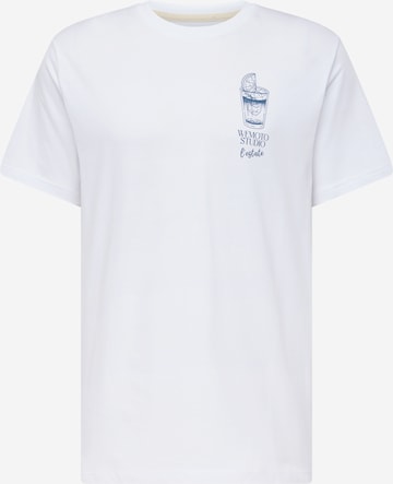 T-Shirt 'Estate' Wemoto en blanc : devant