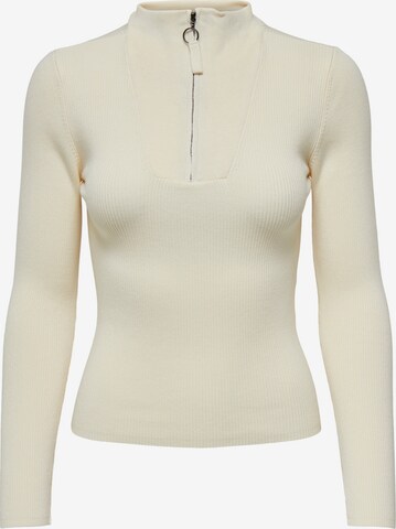 Pullover 'Plum' di JDY in beige: frontale