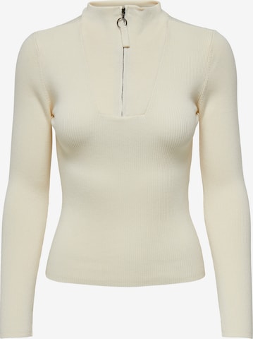 JDY Pullover 'Plum' in Beige: predná strana