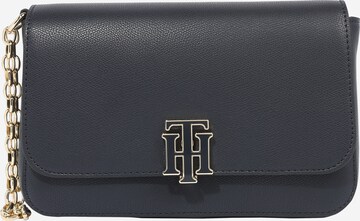 TOMMY HILFIGER Clutch in Blauw: voorkant