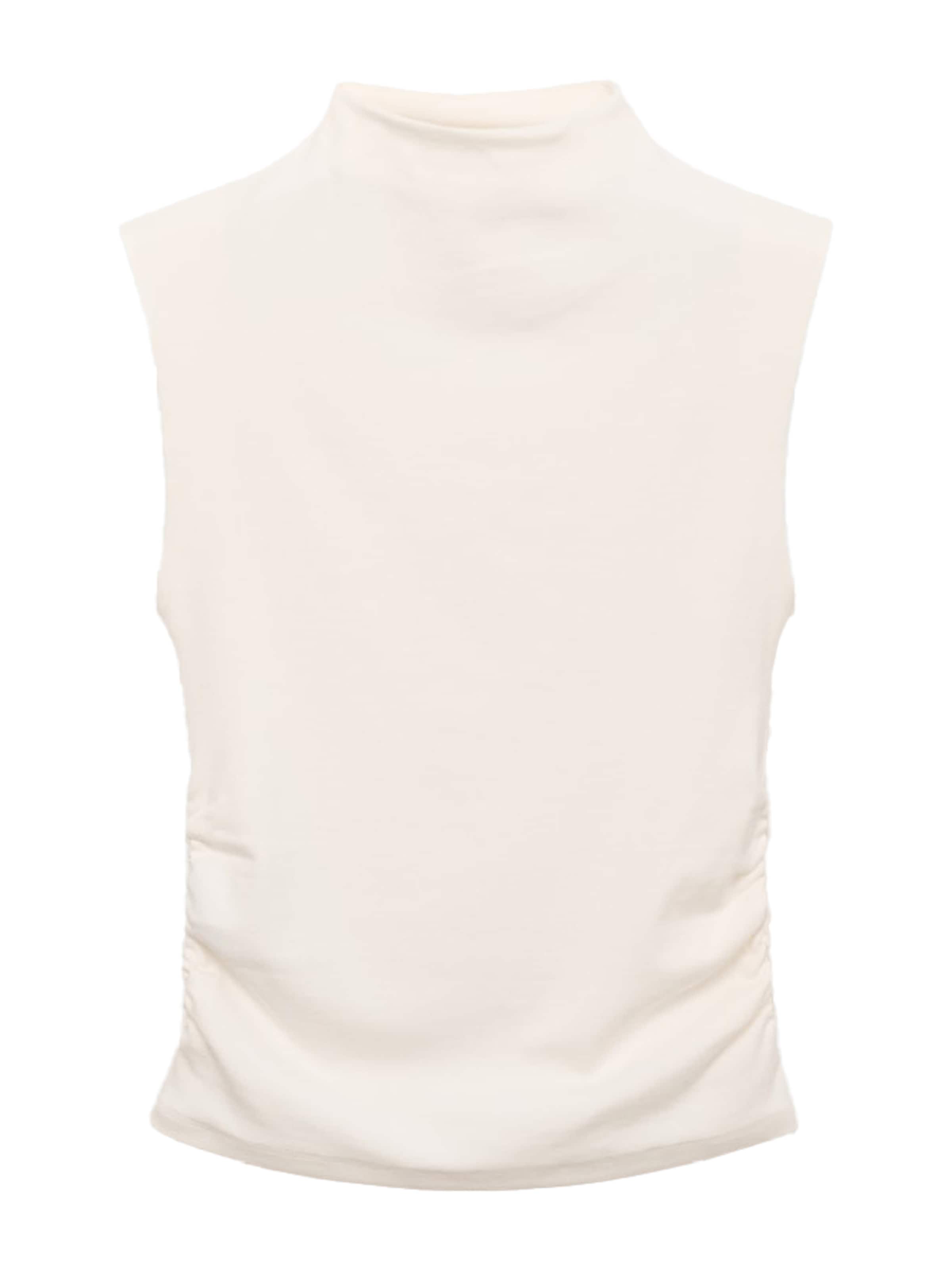 MANGO Top 'JULIA' in Weiß: Vorderseite