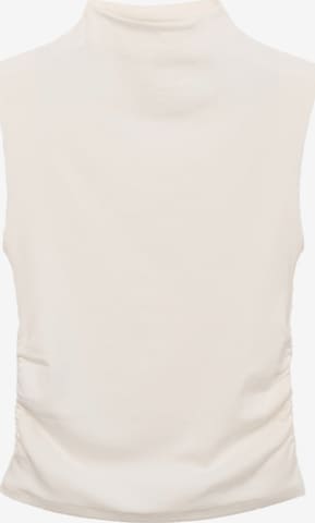 MANGO Top 'JULIA' in Weiß: Vorderseite
