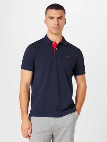 GANT Poloshirt 'Rugger' in Blau: predná strana