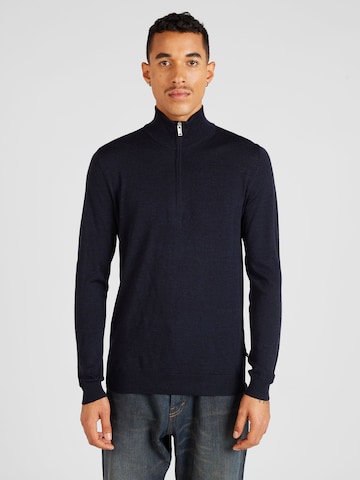 Matinique Sweater 'Mason' in Blue: front