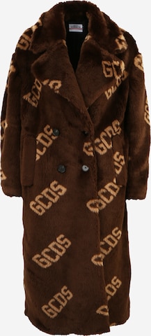 GCDS Płaszcz zimowy 'LARA' w kolorze brązowy: przód