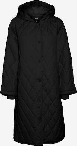 VERO MODA Between-Seasons Coat 'Hera' in Black: front