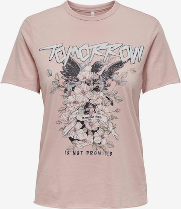 ONLY Póló 'ONLLUCY' - rózsaszín: elől