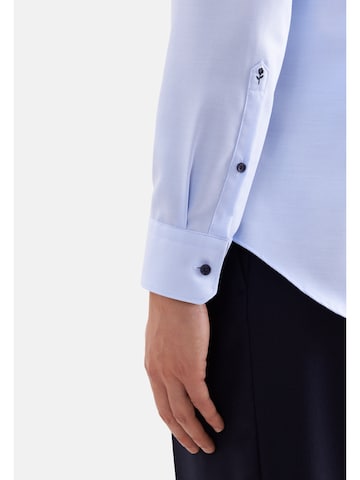 SEIDENSTICKER Slim fit Zakelijk overhemd in Blauw