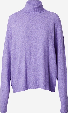 Pull-over 'Lilliane' minus en violet : devant