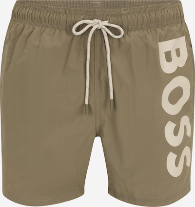BOSS Uimashortsit 'Octopus' värissä beige / kameli, Tuotenäkymä
