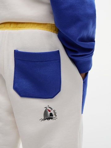 Loosefit Pantalon TOMMY HILFIGER en blanc