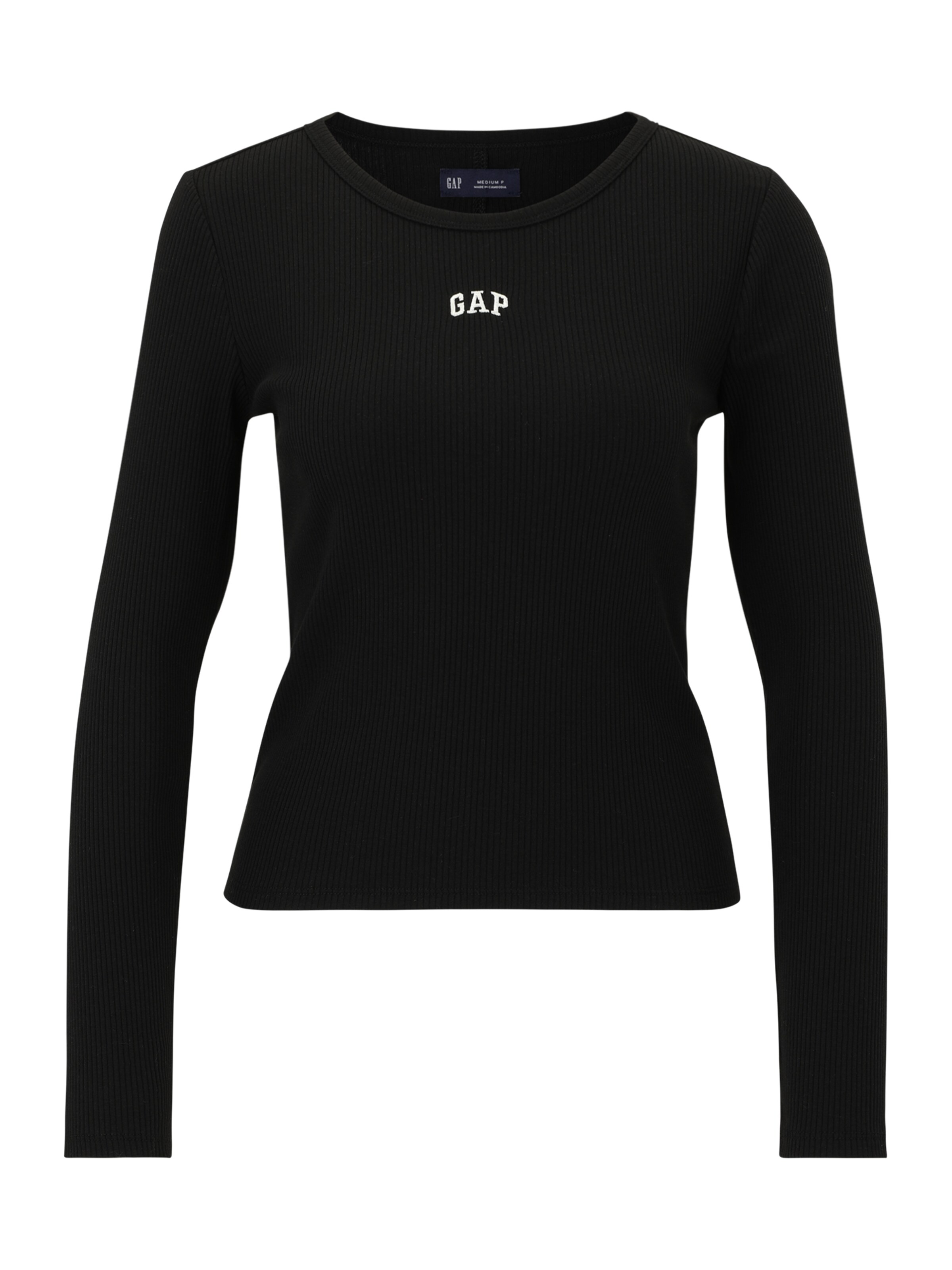 Maglietta di Gap Tall in nero: frontale