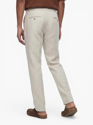 Regular Pantalon à plis 'SLH196-OLE SUN' SELECTED en blanc
