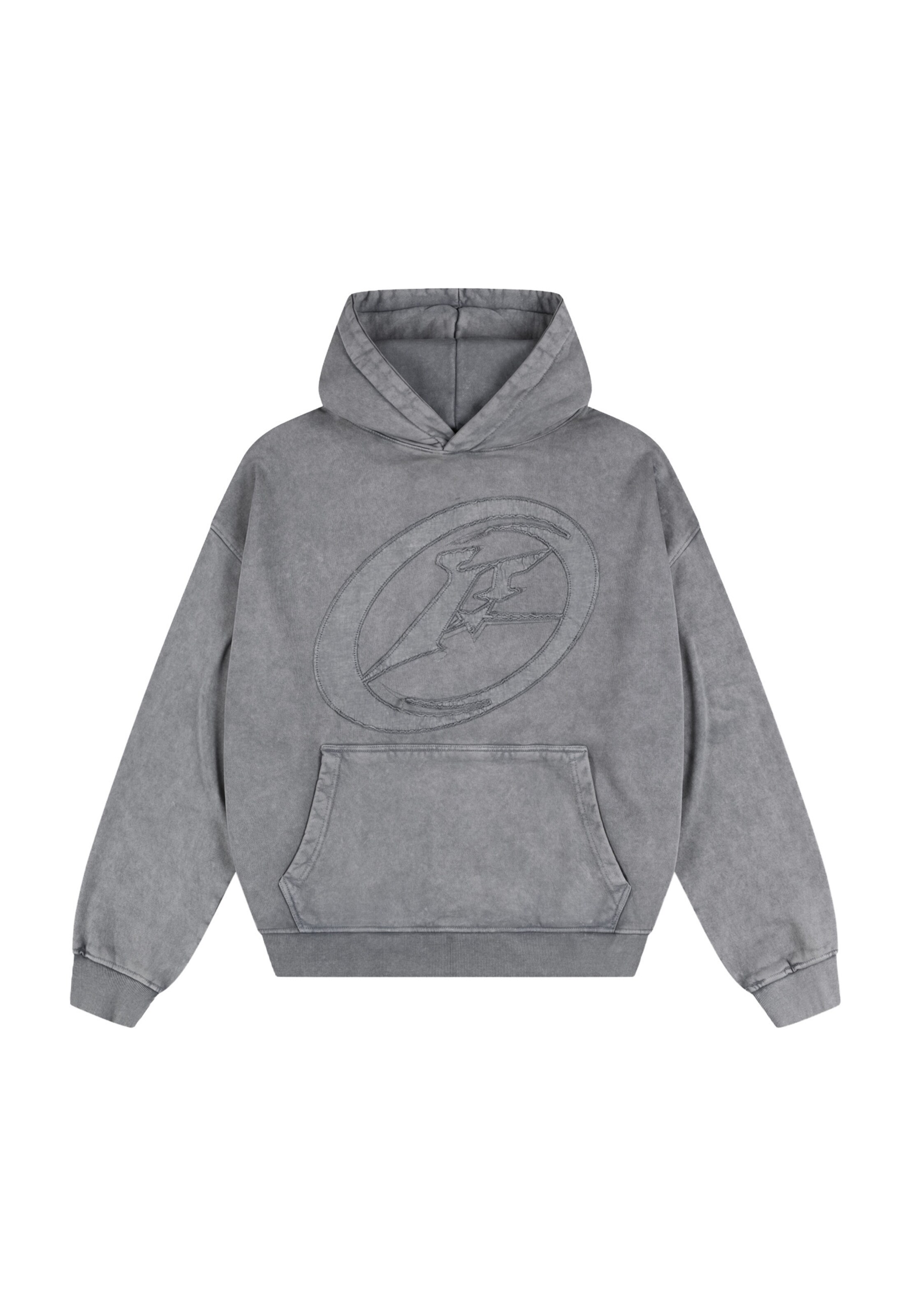 FAVELA Sweatshirt in Grau: Vorderseite
