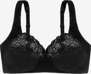 Dorina Triangel BH 'Georgina' in Schwarz: Vorderseite