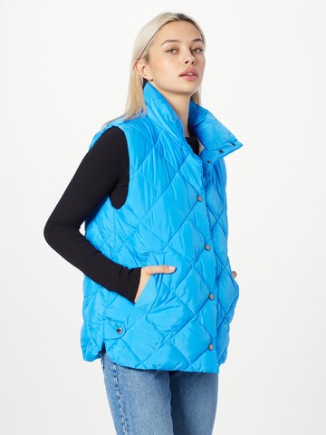 Freequent Vest 'OLGA' in Blue: front