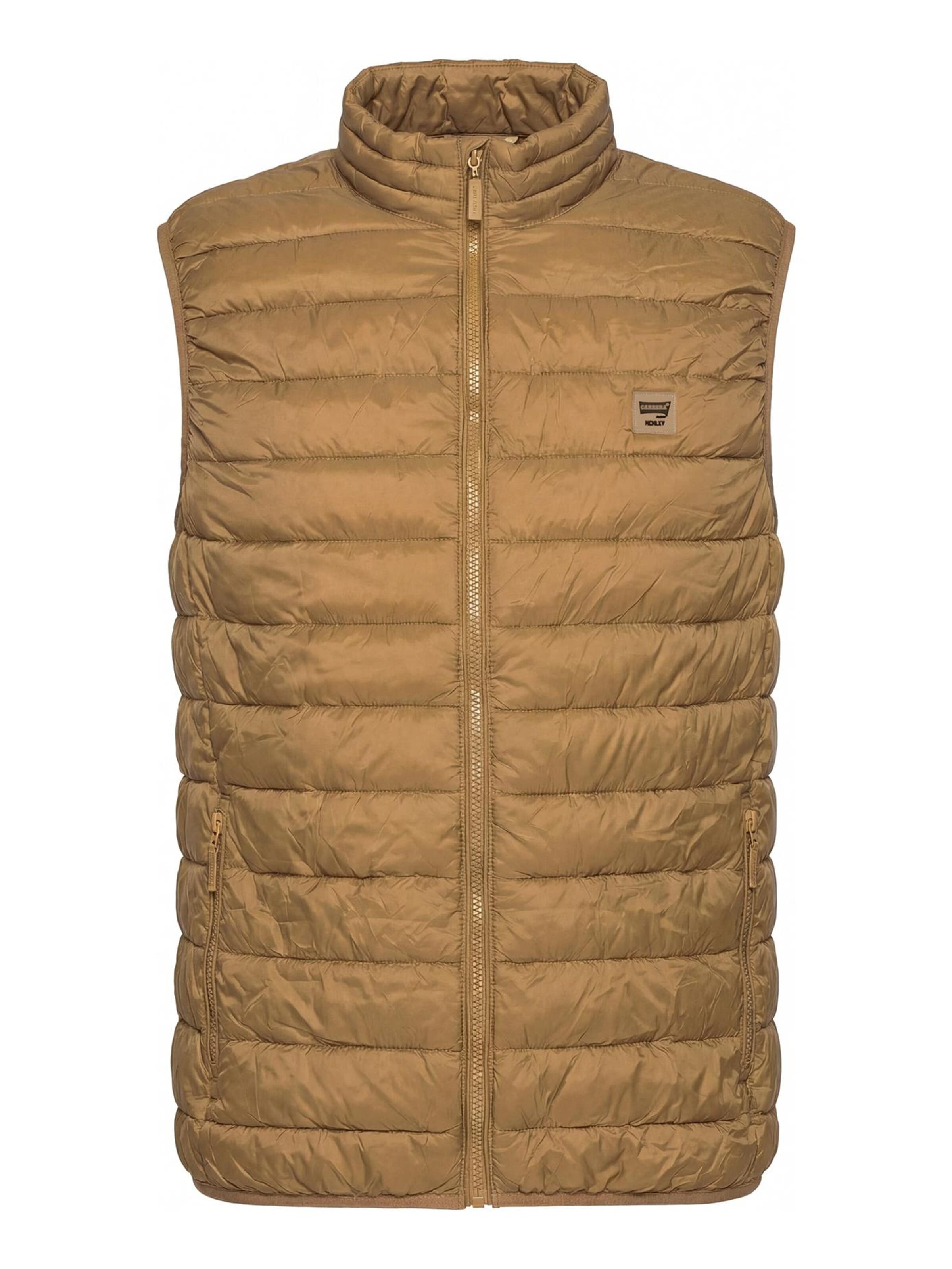 Carrera Jeans Weste 'Windproof'‌ in Beige: Vorderseite