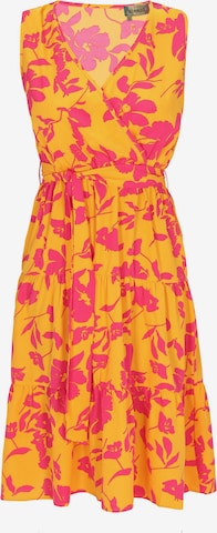 ebeeza Dress in Orange: front