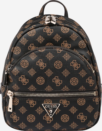 GUESS Backpack 'MANHATTAN' in Brown / Chestnut brown, Item view