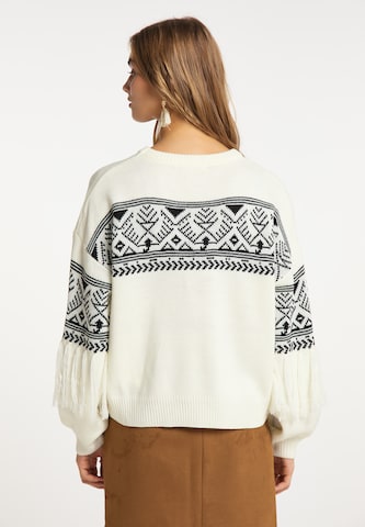 Pullover di IZIA in bianco