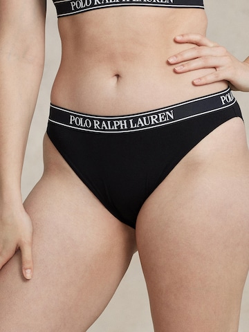 Polo Ralph Lauren Slip ' BIKINI ' in Zwart
