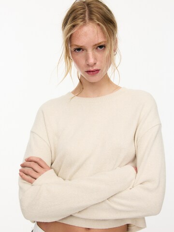 Pull&Bear Trui in Beige