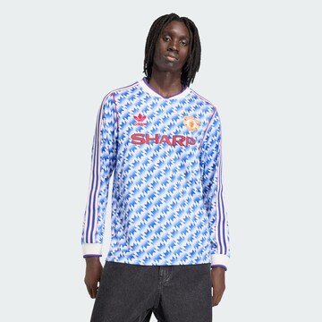 Maillot 'Manchester United' ADIDAS PERFORMANCE en bleu : devant