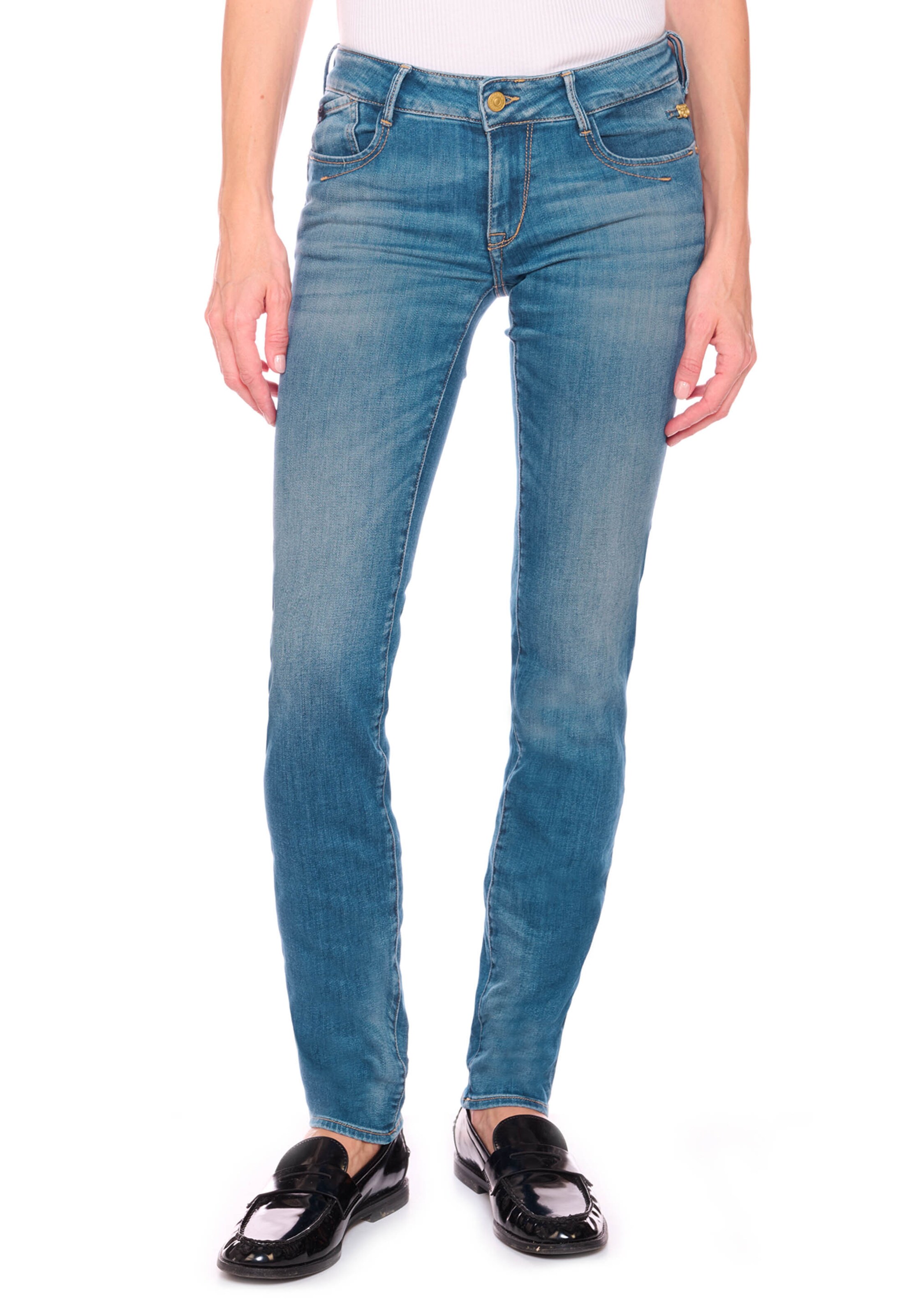 Le Temps Des Cerises Regular Jeans 'Pulp' in Blau: Vorderseite